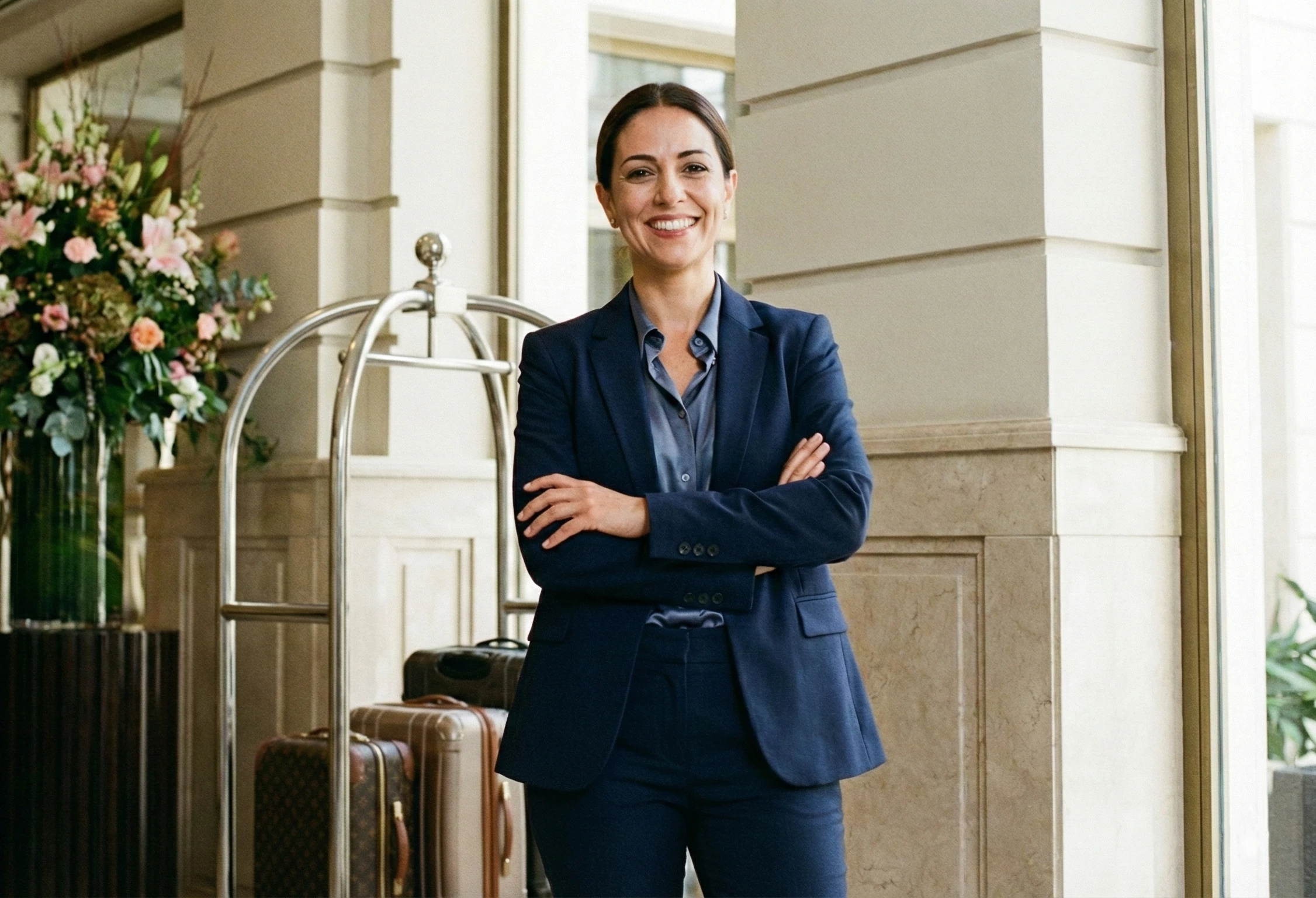 Dashboard de control de asistencia hotelera — Kaelia